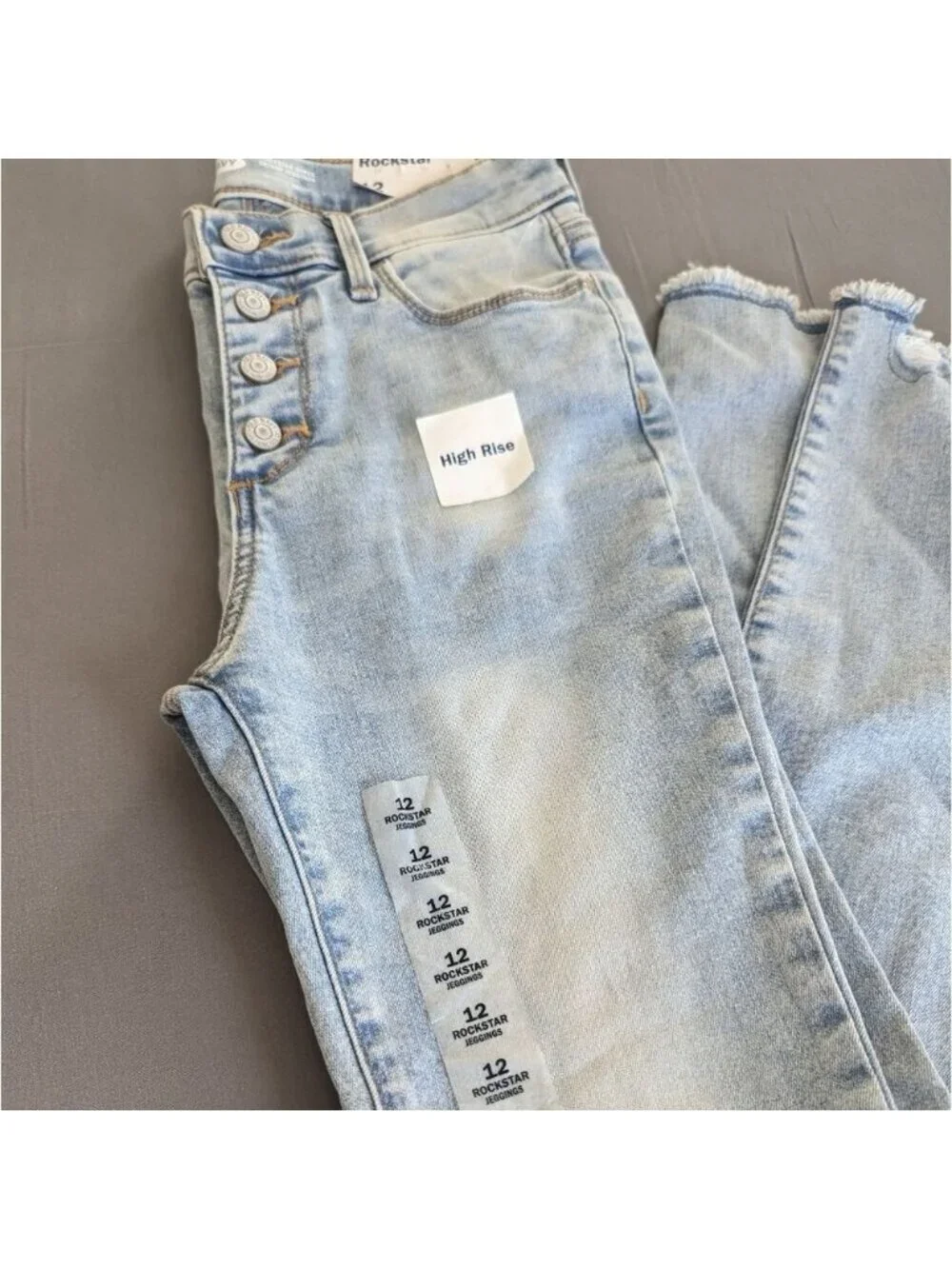 Girls Old Navy Rockstar Jeans Light Wash NWT